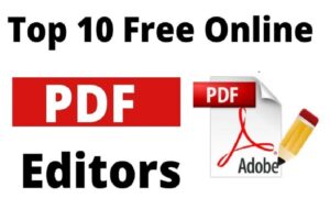 PDF Editors